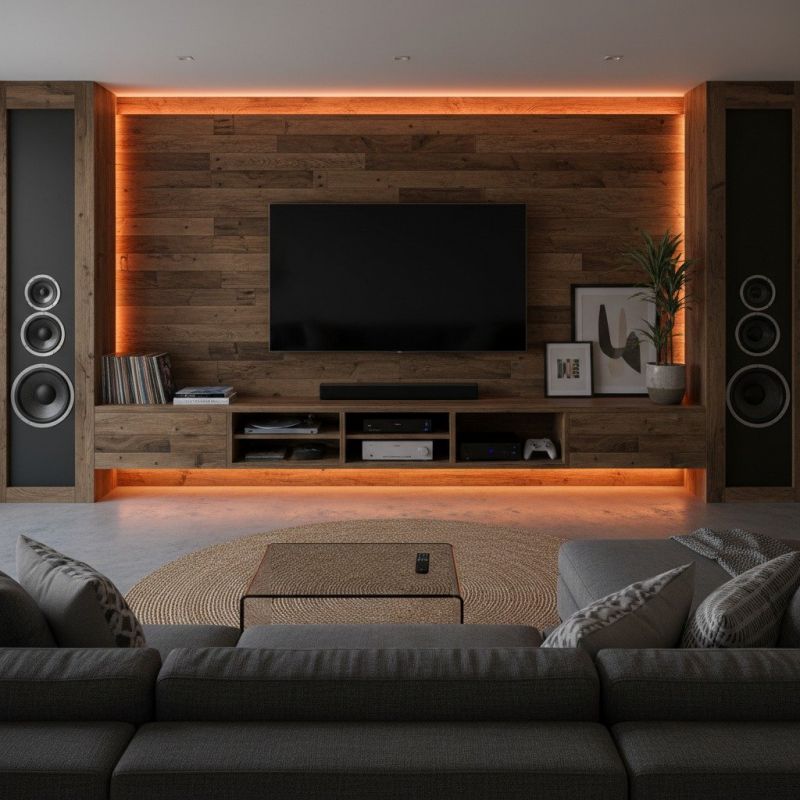 Entertainment Center Assembly